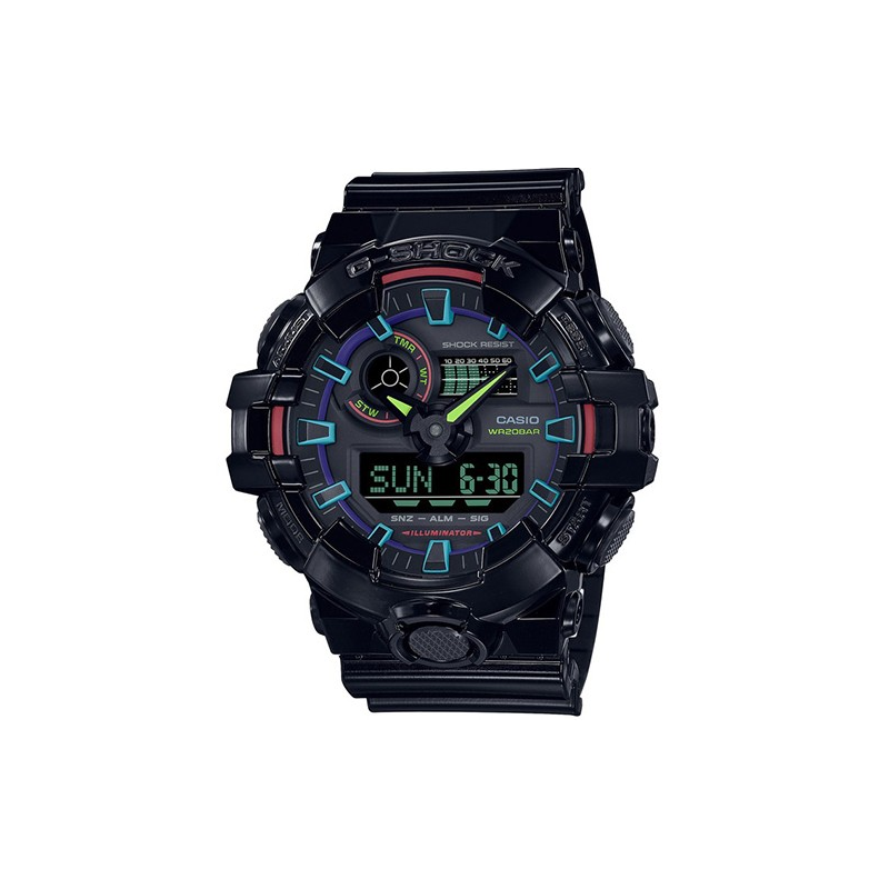 Reloj Casio G-shock virtual rainbow GA-700RGB-1AER