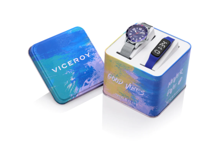 Reloj Viceroy Niño con malla milanesa acero y pulsera 401303-35