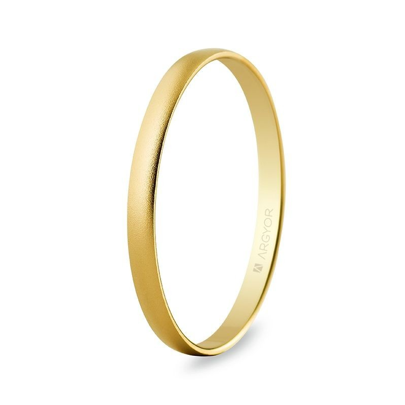 Alianza "Argyor" Oro 18k Arena 2mm (50201M)