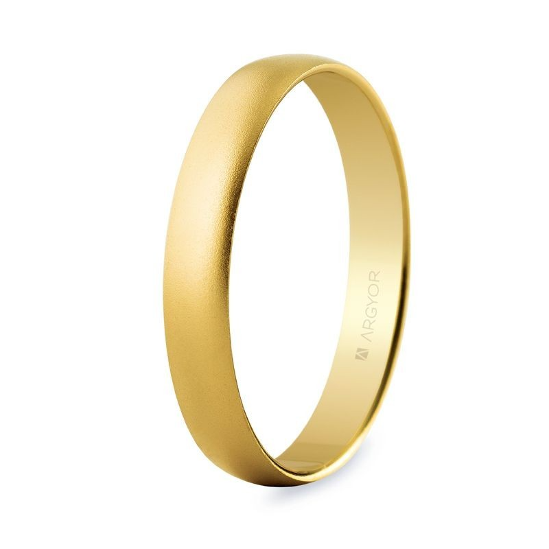 Alianza "Argyor" Arena Oro 18k 3.5mm (50353M)