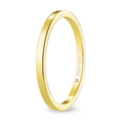 Alianza "Argyor"  Plana Oro 18k 1.65 mm (5117530)