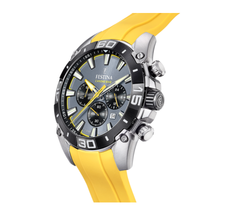 Reloj Festina amarillo correa caucho hombre F20544/7