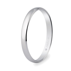 Alianza "Argyor" Clásica oro 18k 2.5mm (5B253)