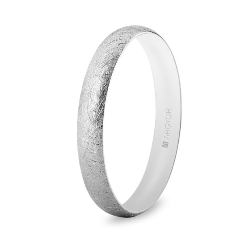 Alianza "Argyor" Hielo Oro 18k 3.3mm (5B35513H)