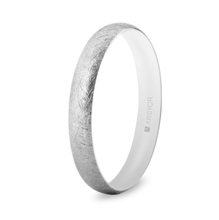 Alianza "Argyor" Hielo Oro 18k 3.3mm (5B35513H)