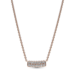 Collar Pandora Rose Doble Pavé 382621C01-45