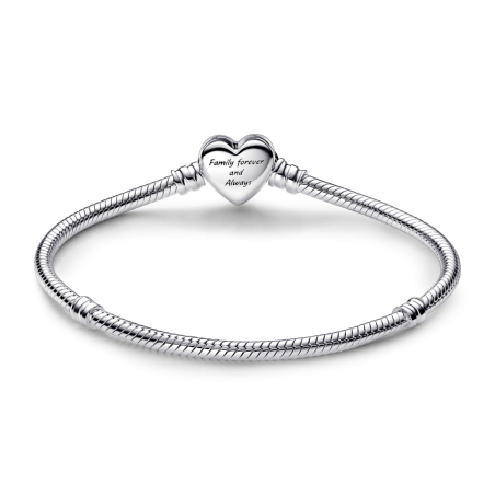 Pulsera Pandora Moments Cadena Corazón Infinito Brillante 592645C01