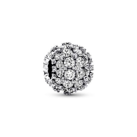 Charm Pandora plata de ley Redondo Brillante en Pavé 792630C01