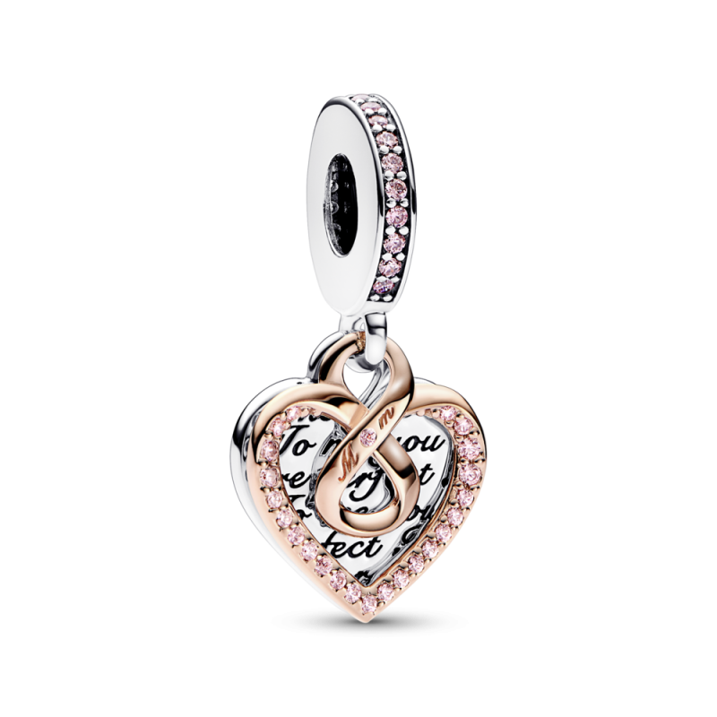 Charm Colgante Pandora Rose Corazón Infinito 782641C01