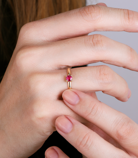 CONJUNTO "FOUR" RUBIES ORO 18K