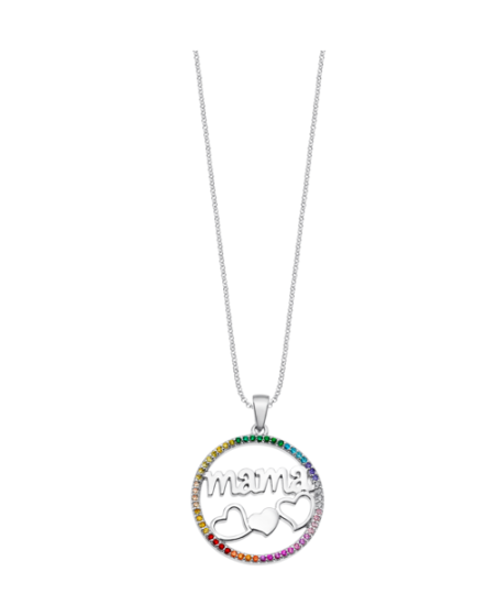 Collar Lotus silver plata Mamá LP1809-1/3
