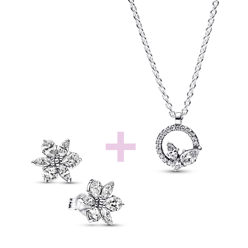 Conjunto pendientes y online colgante pandora