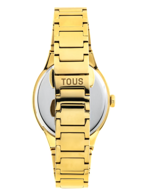 Reloj Tous analógico con brazalete acero dorado Karat Oval 200351055