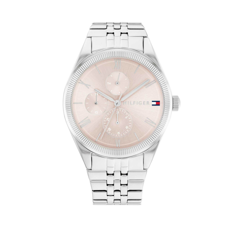 Reloj Tommy Hilfiger Mónica Mujer Plateado Rosa Multifunción 1782590