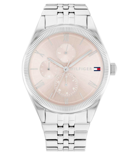 Reloj Tommy Hilfiger Mónica Mujer Plateado Rosa Multifunción 1782590