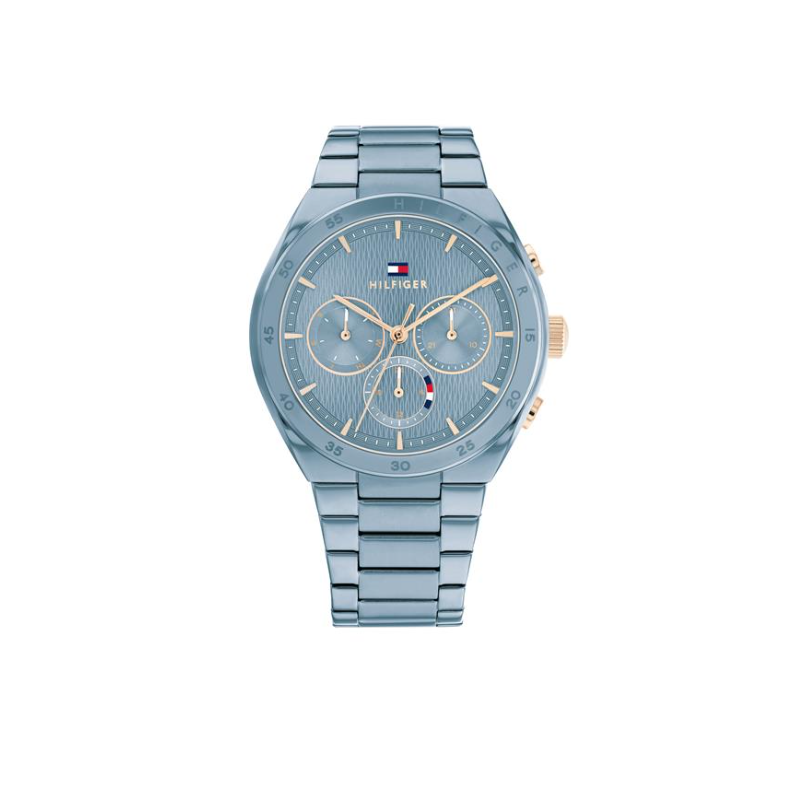Reloj Tommy Hilfiger Carrie acero azul mujer 1782576