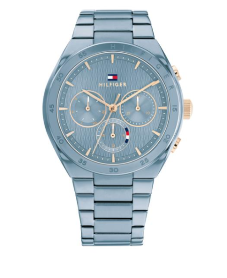 Reloj Tommy Hilfiger Carrie acero azul mujer 1782576