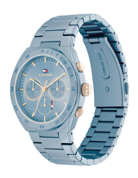 Reloj Tommy Hilfiger Carrie acero azul mujer 1782576