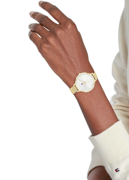 Reloj Tommy Hilfiger Florence Mujer Plateado y Rosa Analógico 1782578