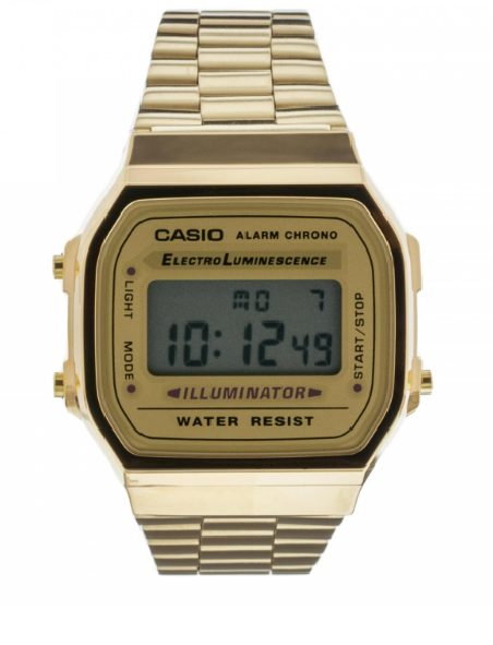 Reloj Casio retro vintage dorado A168WG-9EF