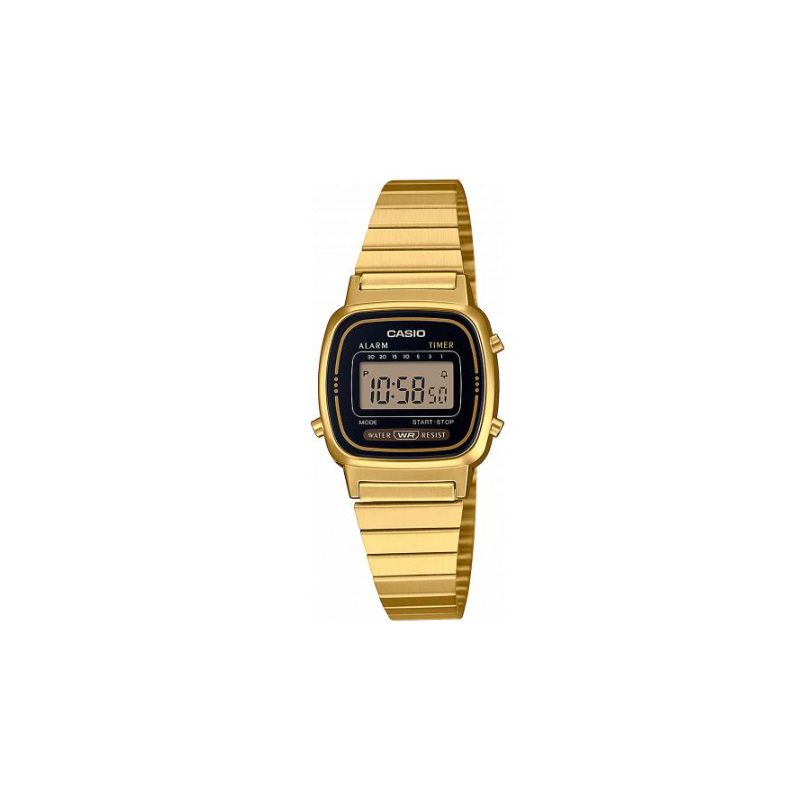 Creyente papel Enfriarse Reloj Casio retro vintage dorado LA670WEGA-1EF