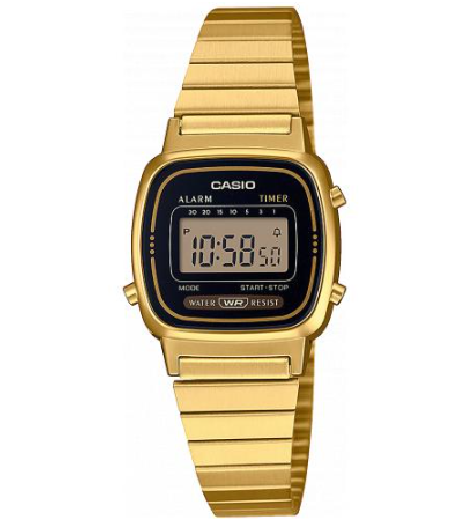 Reloj Casio retro vintage dorado LA670WEGA-1EF
