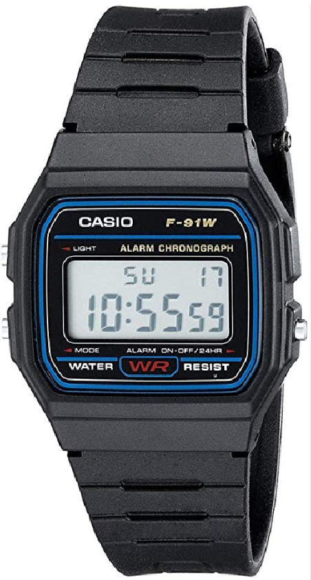 Reloj Casio Collection Digital F-91W-1YER