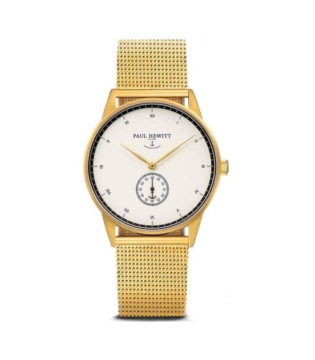 RELOJ PAUL HEWITT PULSERA DORADO 16-503