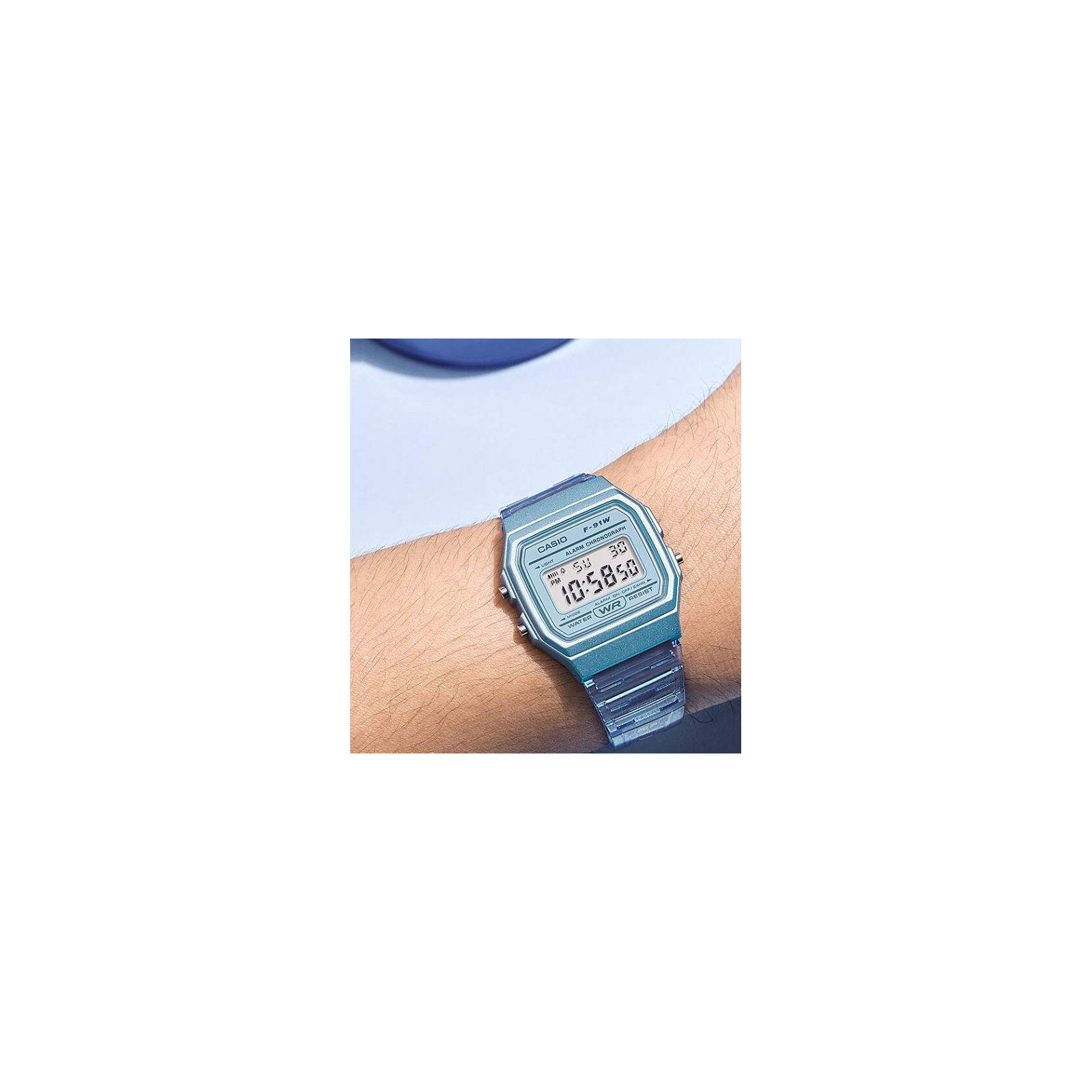 Reloj Casio Hombre Digital Ae-1500wh-2av Color de la correa Azul