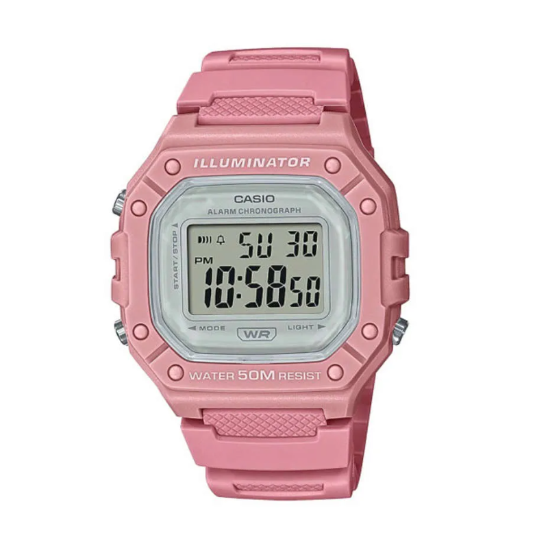 Reloj Casio Collection rosa W-218HC-4AVEF