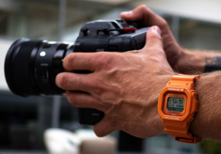 Reloj Casio G-Shock naranja  G-Lide GLX-5600RT-4ER