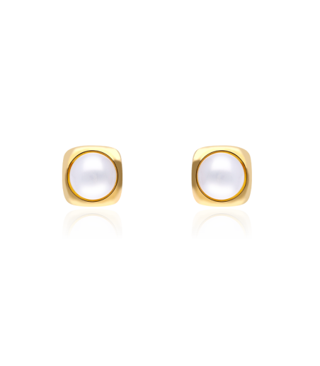 Pendientes "Amelia" Oro 18k y perlas cultivadas