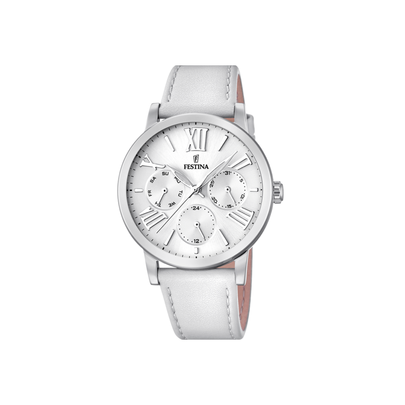 Reloj Festina Boyfriend acero correa piel mujer F20415/1