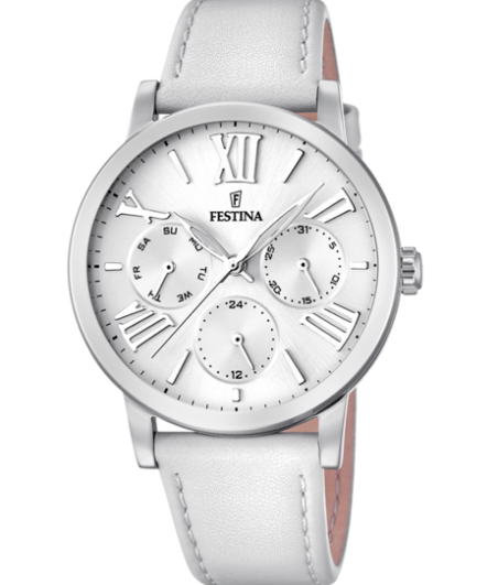 Reloj Festina Boyfriend acero correa piel mujer F20415/1