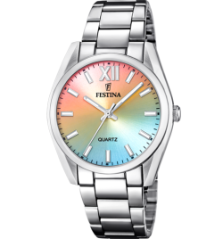 Reloj Festina multicolor correa acero mujer F20622/H