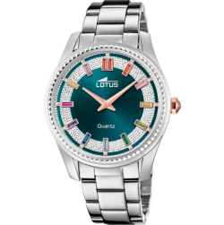 Reloj Lotus correa acero verde mujer 18898/7
