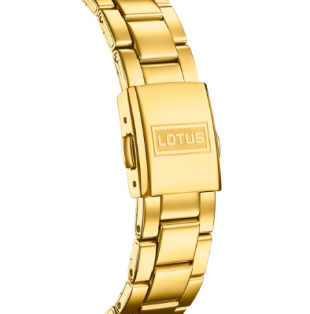 Reloj Lotus correa acero dorado mujer 18902/3