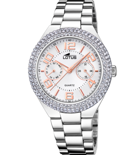 Reloj Lotus bliss gris plata mujer 18918/1