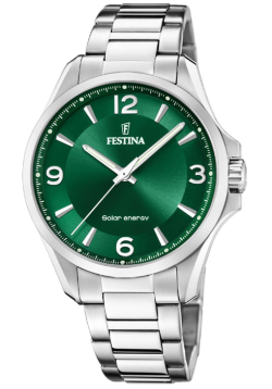 Reloj Festina verde acero inoxidable hombre F20656/3