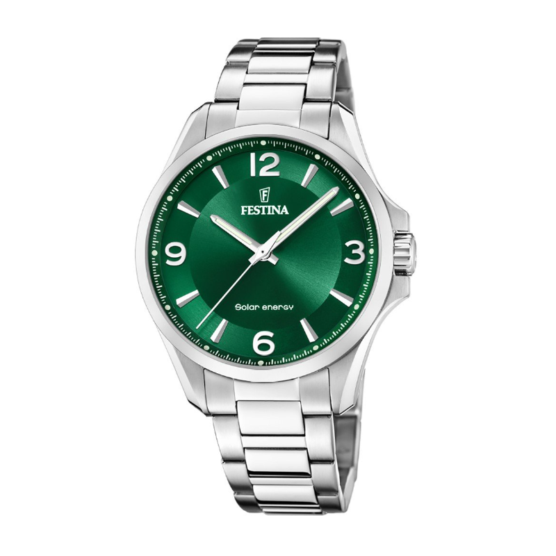 Reloj Festina verde acero inoxidable hombre F20656 3