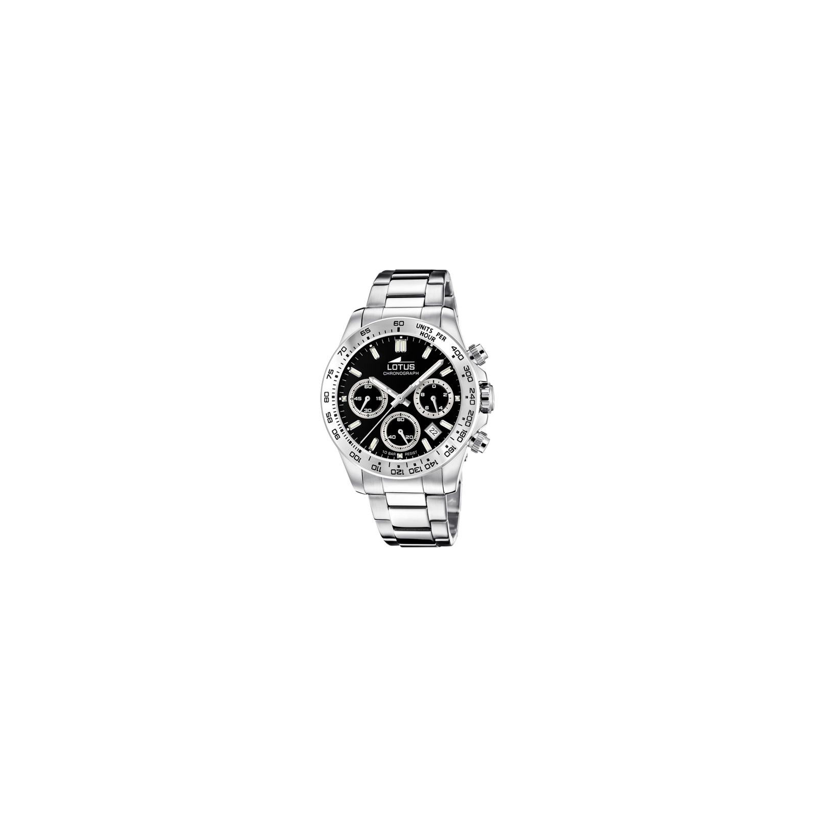 Lotus Orologio Uomo Analogico Modello 18881/3 - Nero, Look Sportivo E Raffinato