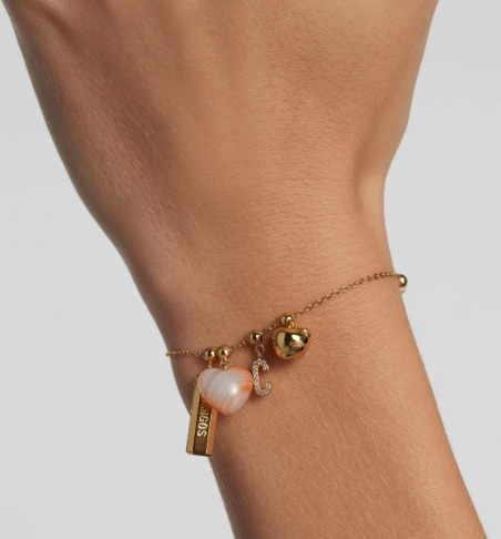 Charm Pdpaola inicial C con circonitas blancas CH01-052-U
