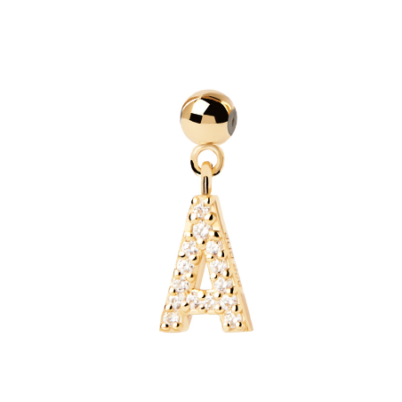 Charm Pdpaola inicial A con circonitas blancas CH01-052-U