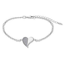 Pulsera Corazón Lotus silver plata mujer LP3534-2/1