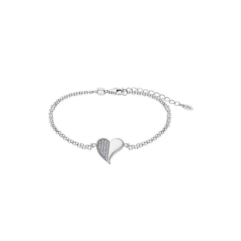 Pulsera Corazón Lotus silver plata mujer LP3534-2/1