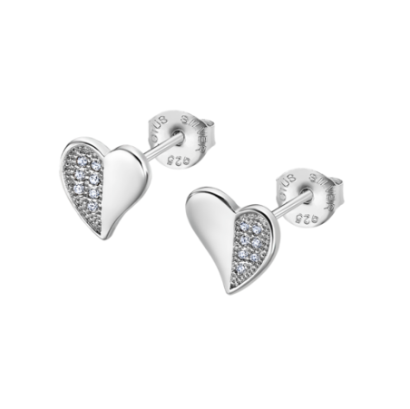 Pendientes Corazón lotus plata mujer LP3534-4/1