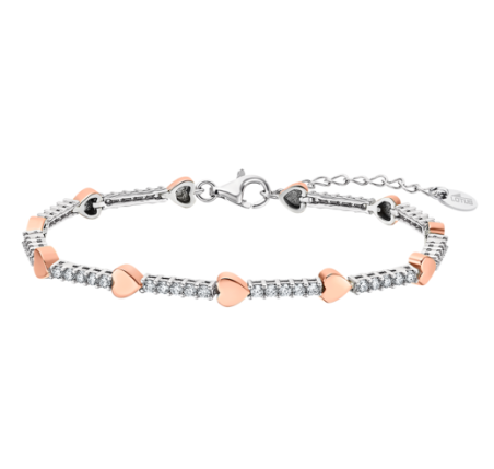 Pulsera corazón Lotus plata mujer LP3537-2/1
