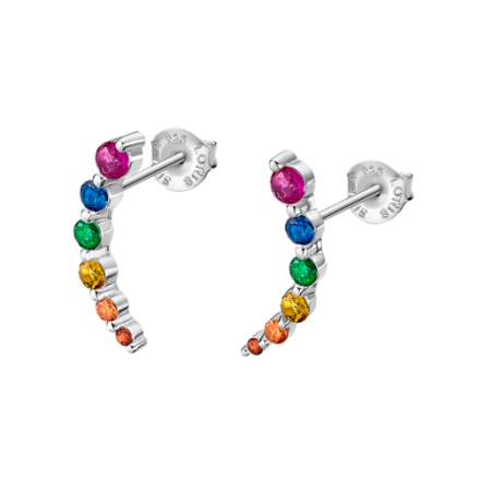 Pendientes Lotus Silver multicolor plata mujer LP3389-4/3