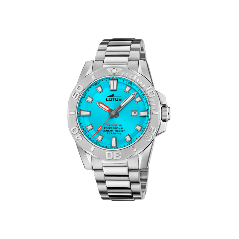 Reloj Lotus driver acero esfera azul hombre 18926/2