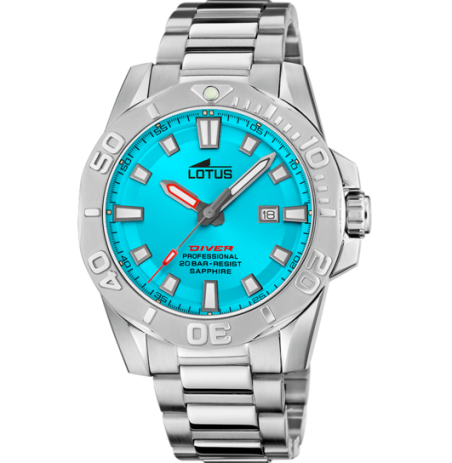 Reloj Lotus driver acero esfera azul hombre 18926/2